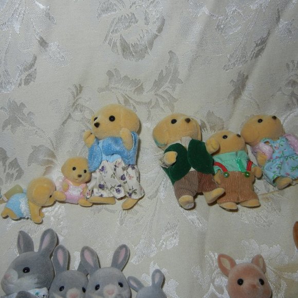 Calico Critters Doll Collection Sylvanian Families Rare Large family lots - Picture 4 of 16